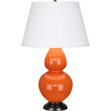 Robert Abbey (1645X) 9.5" x 31" DOUBLE GOURD TABLE LAMP
