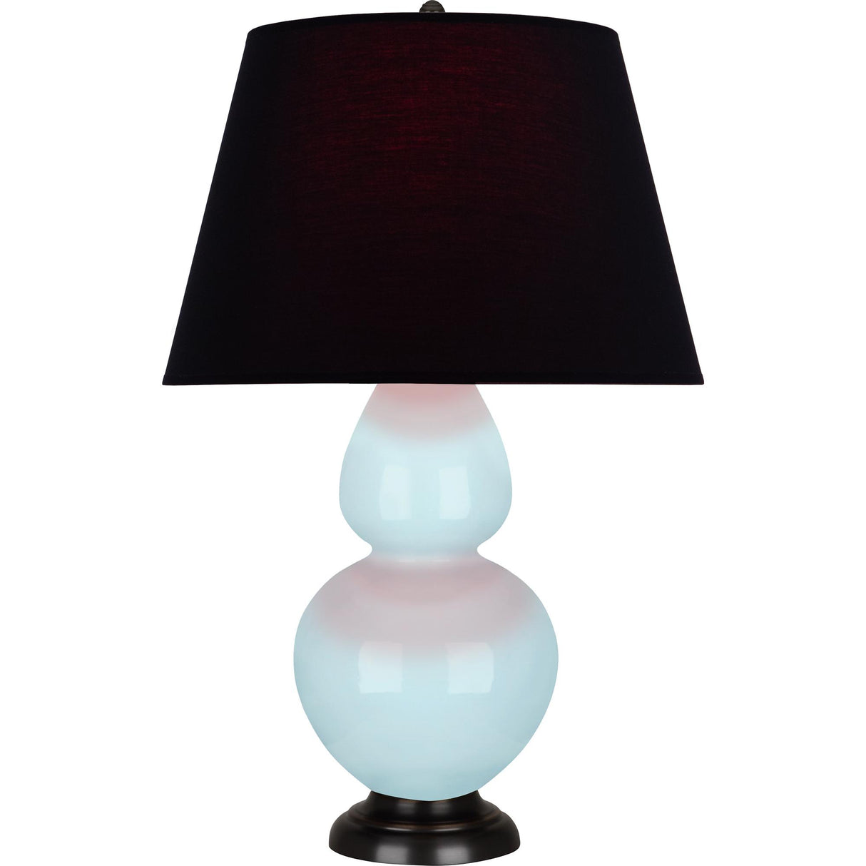 Robert Abbey (1646K) 9.5" x 31" DOUBLE GOURD TABLE LAMP