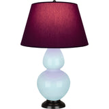 Robert Abbey (1646P) 9.5" x 31" DOUBLE GOURD TABLE LAMP