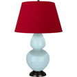 Robert Abbey (1646R) 9.5" x 31" DOUBLE GOURD TABLE LAMP