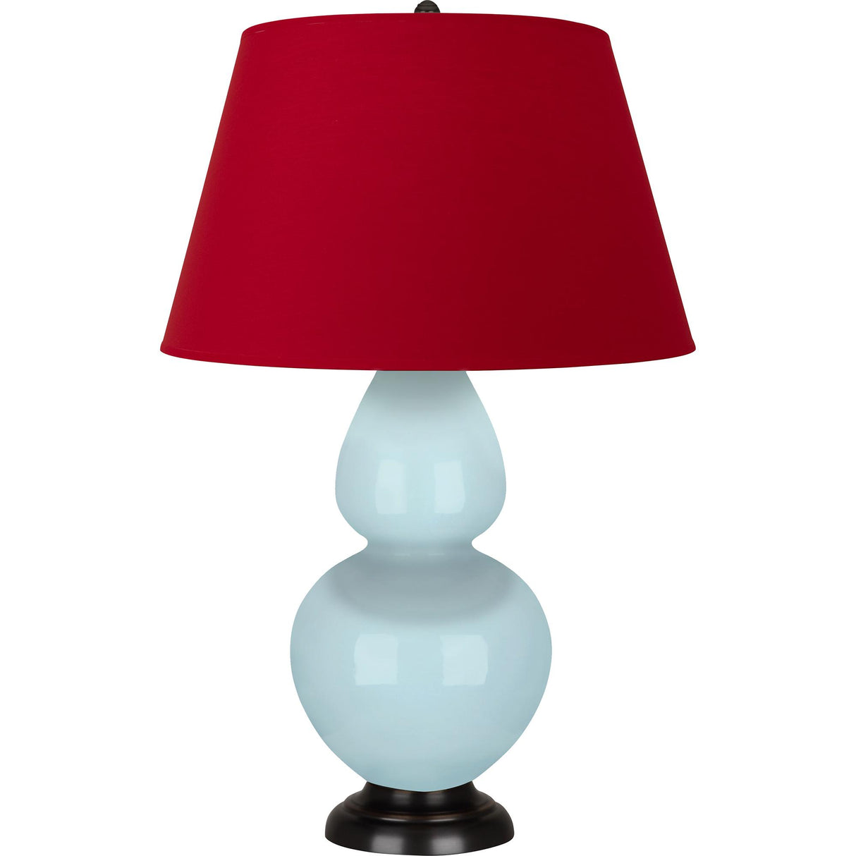 Robert Abbey (1646R) 9.5" x 31" DOUBLE GOURD TABLE LAMP