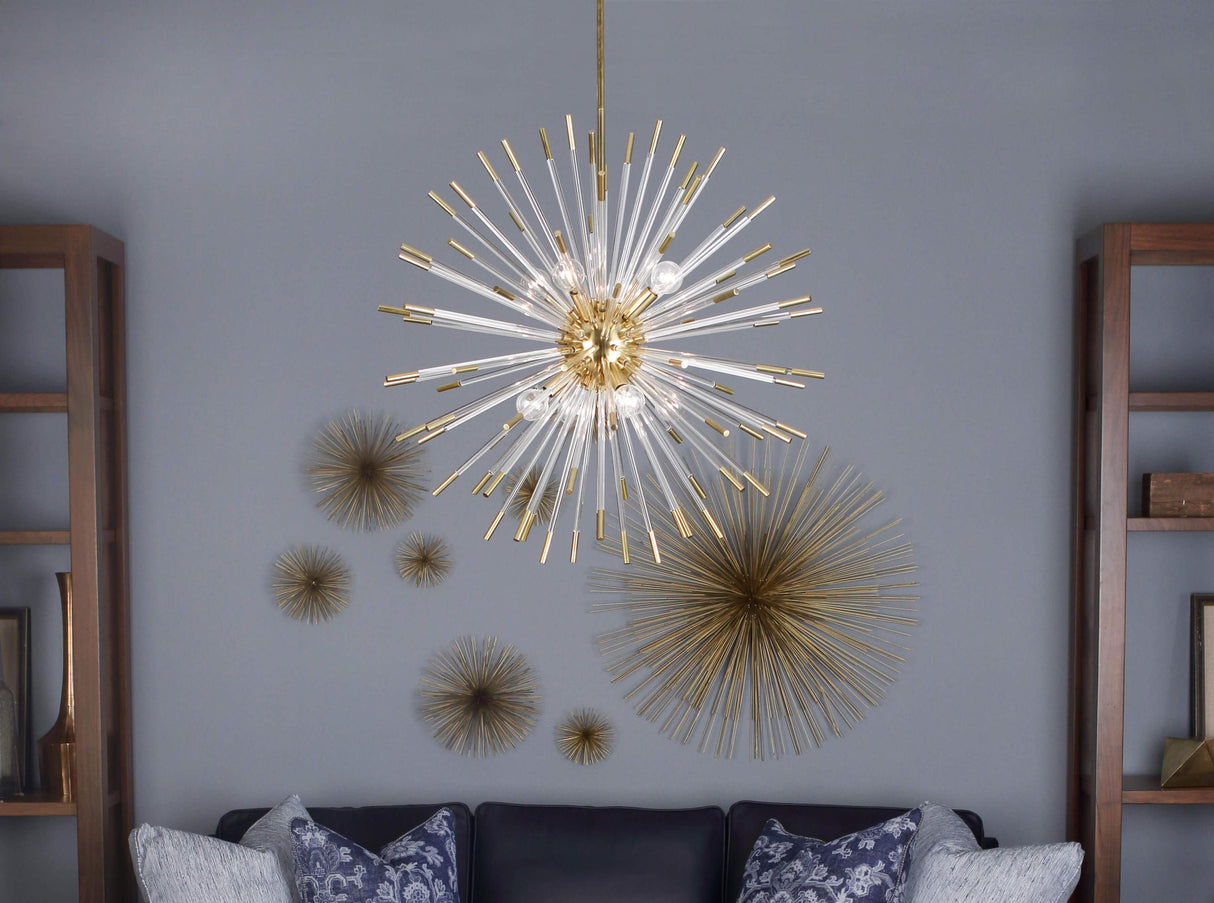 Robert Abbey (166) 28" x 28" ANDROMEDA CHANDELIER