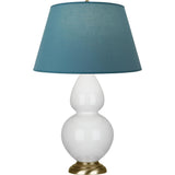 Robert Abbey (1660B) 9.5" x 31" DOUBLE GOURD TABLE LAMP