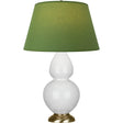 Robert Abbey (1660G) 9.5" x 31" DOUBLE GOURD TABLE LAMP