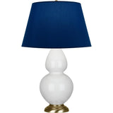 Robert Abbey (1660N) 9.5" x 31" DOUBLE GOURD TABLE LAMP