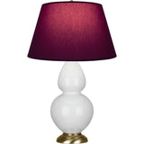Robert Abbey (1660P) 9.5" x 31" DOUBLE GOURD TABLE LAMP