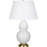 Robert Abbey (1660X) 9.5" x 31" DOUBLE GOURD TABLE LAMP