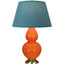 Robert Abbey (1665B) 9.5" x 31" DOUBLE GOURD TABLE LAMP