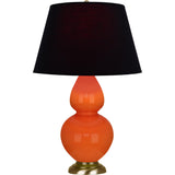 Robert Abbey (1665K) 9.5" x 31" DOUBLE GOURD TABLE LAMP