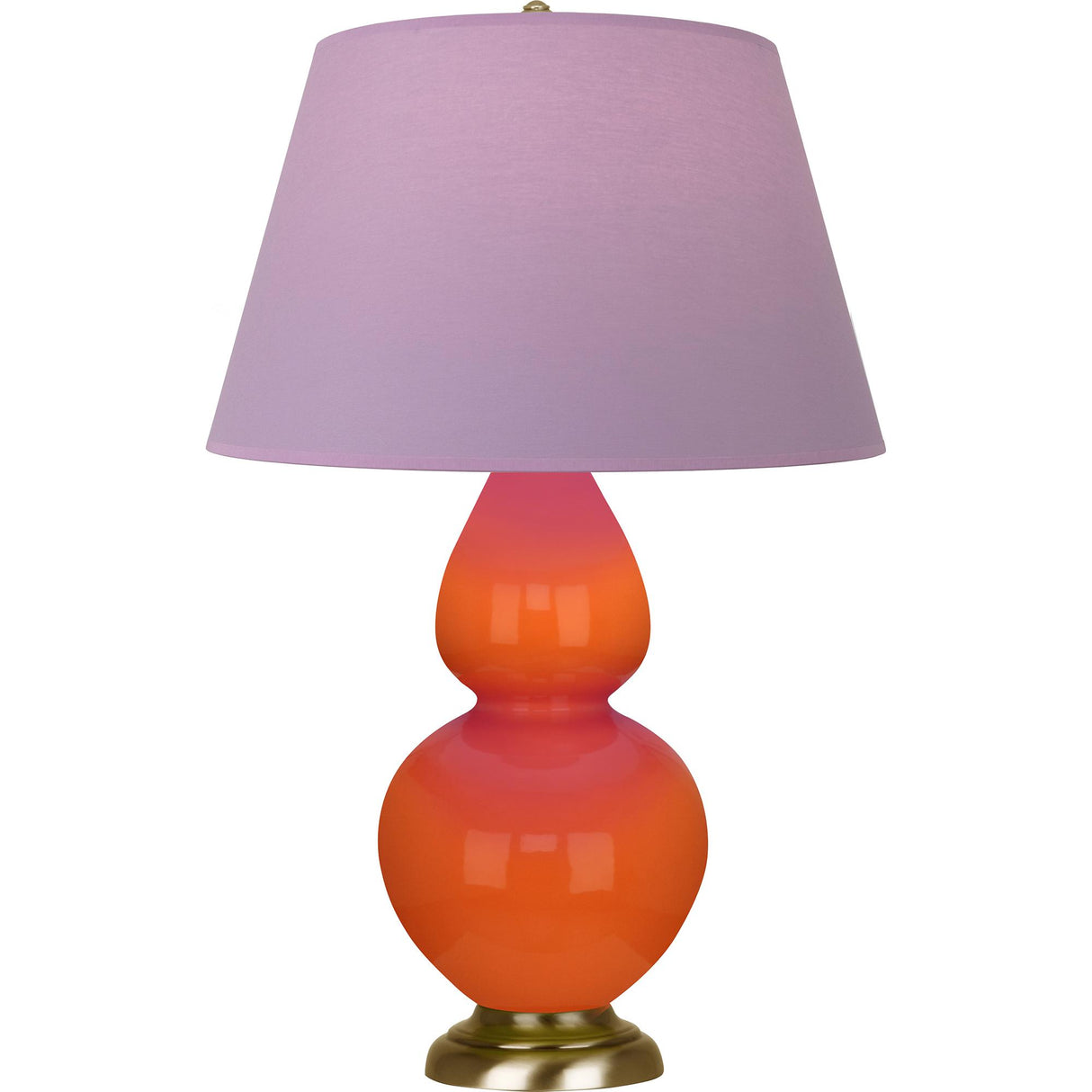 Robert Abbey (1665L) 9.5" x 31" DOUBLE GOURD TABLE LAMP