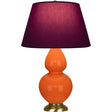 Robert Abbey (1665P) 9.5" x 31" DOUBLE GOURD TABLE LAMP