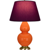 Robert Abbey (1665P) 9.5" x 31" DOUBLE GOURD TABLE LAMP