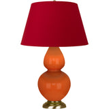Robert Abbey (1665R) 9.5" x 31" DOUBLE GOURD TABLE LAMP
