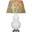 Robert Abbey (1670F) 9.5" x 31" DOUBLE GOURD TABLE LAMP