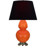 Robert Abbey (1675K) 9.5" x 31" DOUBLE GOURD TABLE LAMP