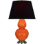 Robert Abbey (1675K) 9.5" x 31" DOUBLE GOURD TABLE LAMP