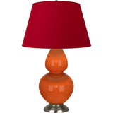 Robert Abbey (1675R) 9.5" x 31" DOUBLE GOURD TABLE LAMP