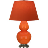 Robert Abbey (1675T) 9.5" x 31" DOUBLE GOURD TABLE LAMP