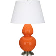 Robert Abbey (1675X) 9.5" x 31" DOUBLE GOURD TABLE LAMP