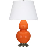 Robert Abbey (1675X) 9.5" x 31" DOUBLE GOURD TABLE LAMP