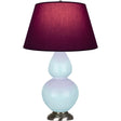 Robert Abbey (1676P) 9.5" x 31" DOUBLE GOURD TABLE LAMP