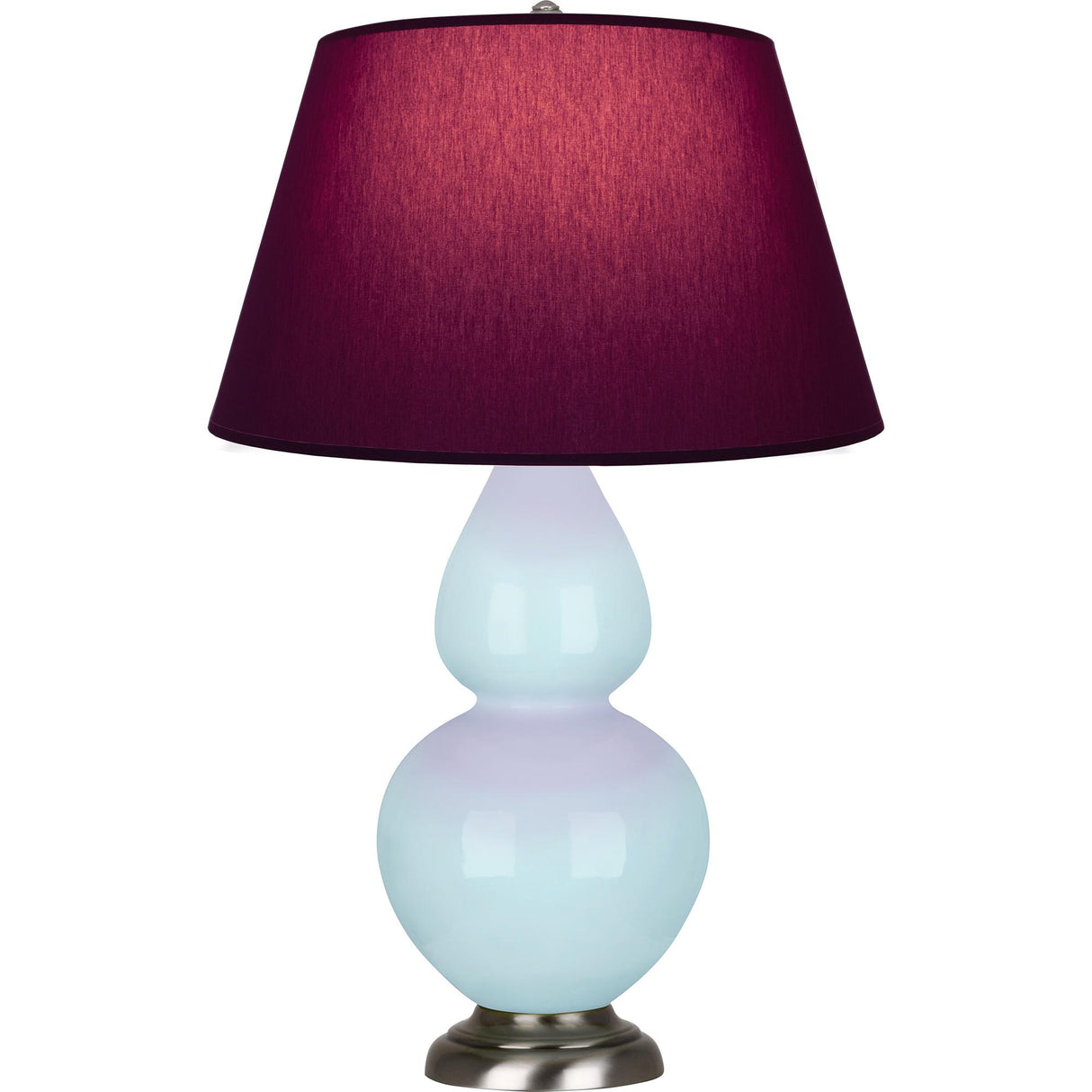Robert Abbey (1676P) 9.5" x 31" DOUBLE GOURD TABLE LAMP