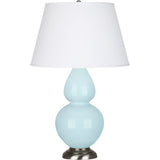 Robert Abbey (1676X) 9.5" x 31" DOUBLE GOURD TABLE LAMP