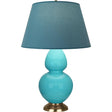 Robert Abbey (1740B) 9.5" x 31" DOUBLE GOURD TABLE LAMP