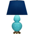 Robert Abbey (1740N) 9.5" x 31" DOUBLE GOURD TABLE LAMP