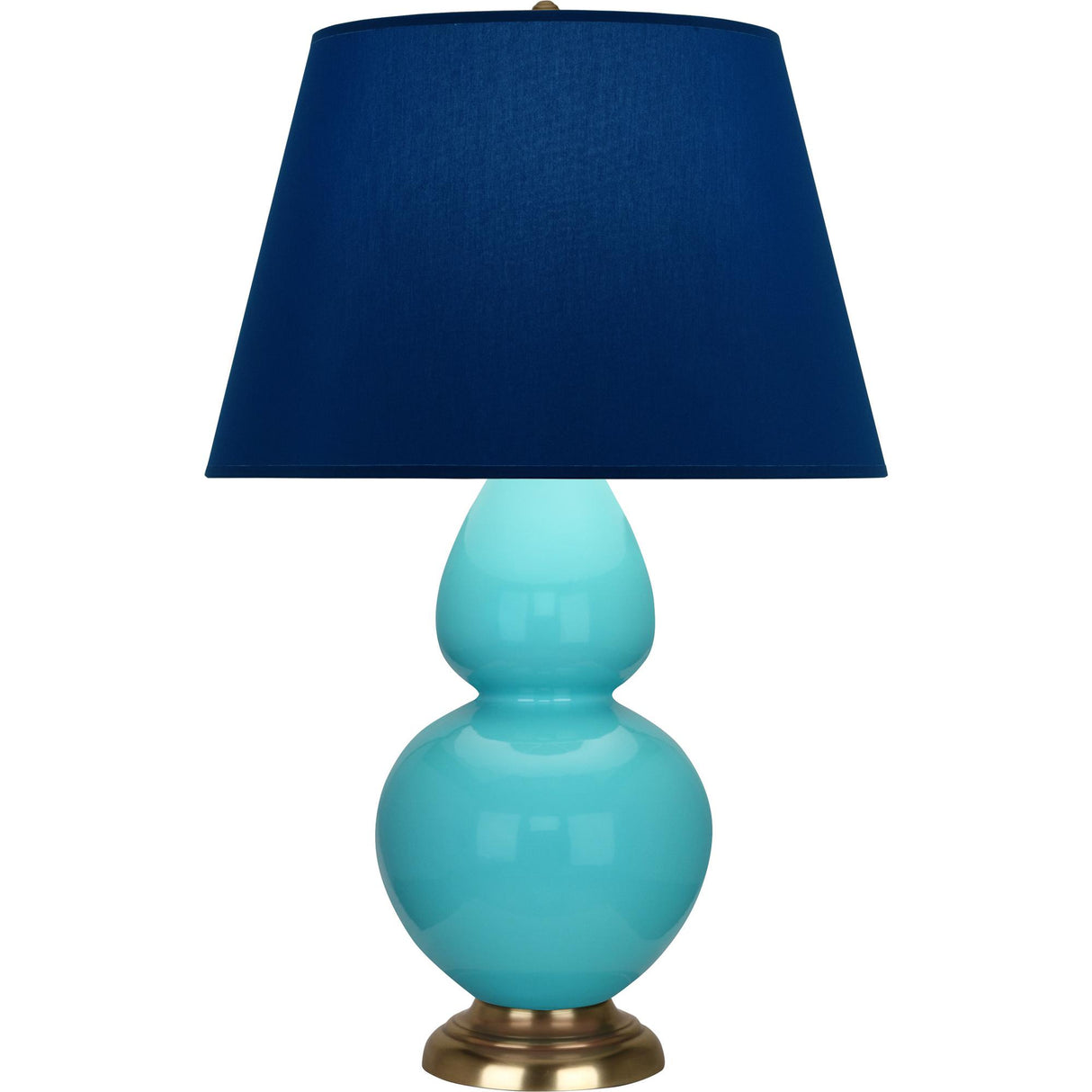 Robert Abbey (1740N) 9.5" x 31" DOUBLE GOURD TABLE LAMP