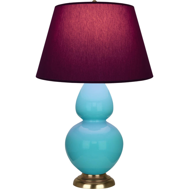 Robert Abbey (1740P) 9.5" x 31" DOUBLE GOURD TABLE LAMP