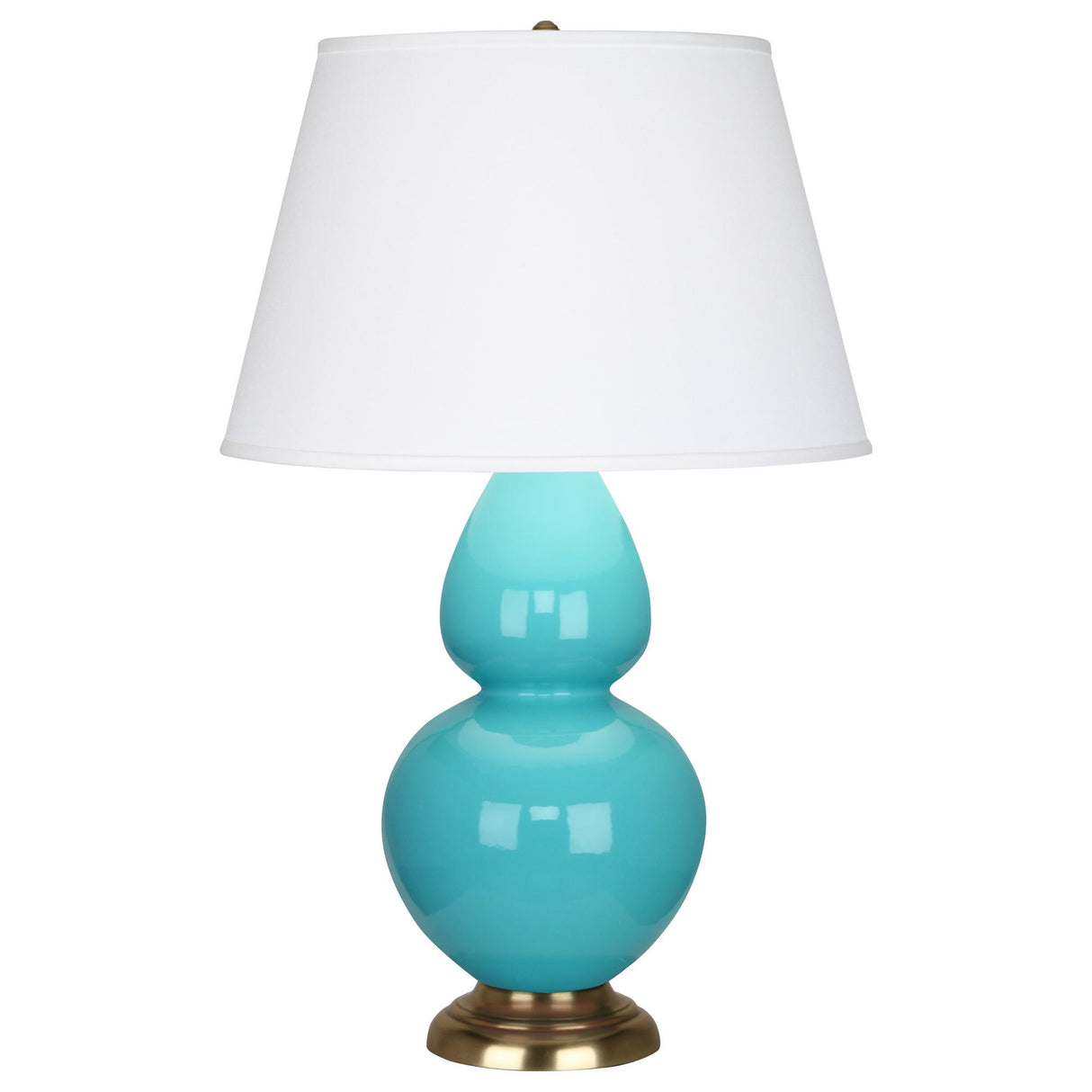 Robert Abbey (1740X) 9.5" x 31" DOUBLE GOURD TABLE LAMP