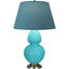 Robert Abbey (1741B) 9.5" x 31" DOUBLE GOURD TABLE LAMP
