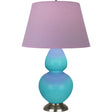 Robert Abbey (1741L) 9.5" x 31" DOUBLE GOURD TABLE LAMP