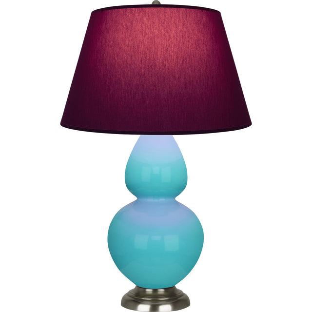 Robert Abbey (1741P) 9.5" x 31" DOUBLE GOURD TABLE LAMP
