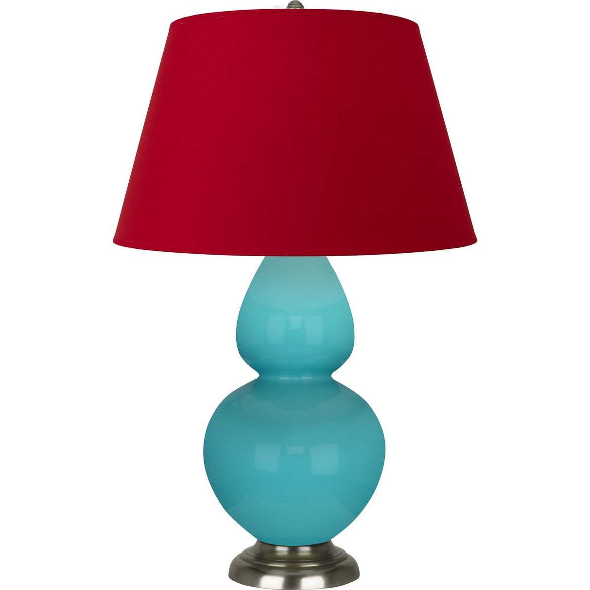 Robert Abbey (1741R) 9.5" x 31" DOUBLE GOURD TABLE LAMP
