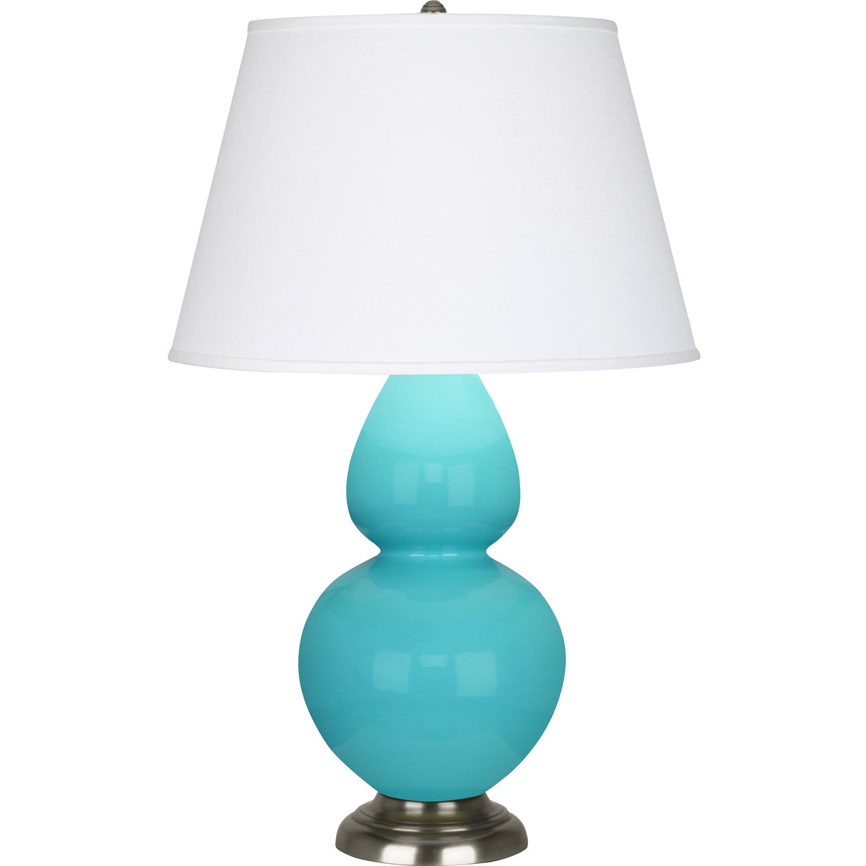 Robert Abbey (1741X) 9.5" x 31" DOUBLE GOURD TABLE LAMP