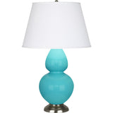 Robert Abbey (1741X) 9.5" x 31" DOUBLE GOURD TABLE LAMP