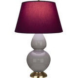 Robert Abbey (1748P) 9.5" x 31" DOUBLE GOURD TABLE LAMP