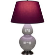 Robert Abbey (1749P) 9.5" x 31" DOUBLE GOURD TABLE LAMP