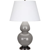 Robert Abbey (1749X) 9.5" x 31" DOUBLE GOURD TABLE LAMP