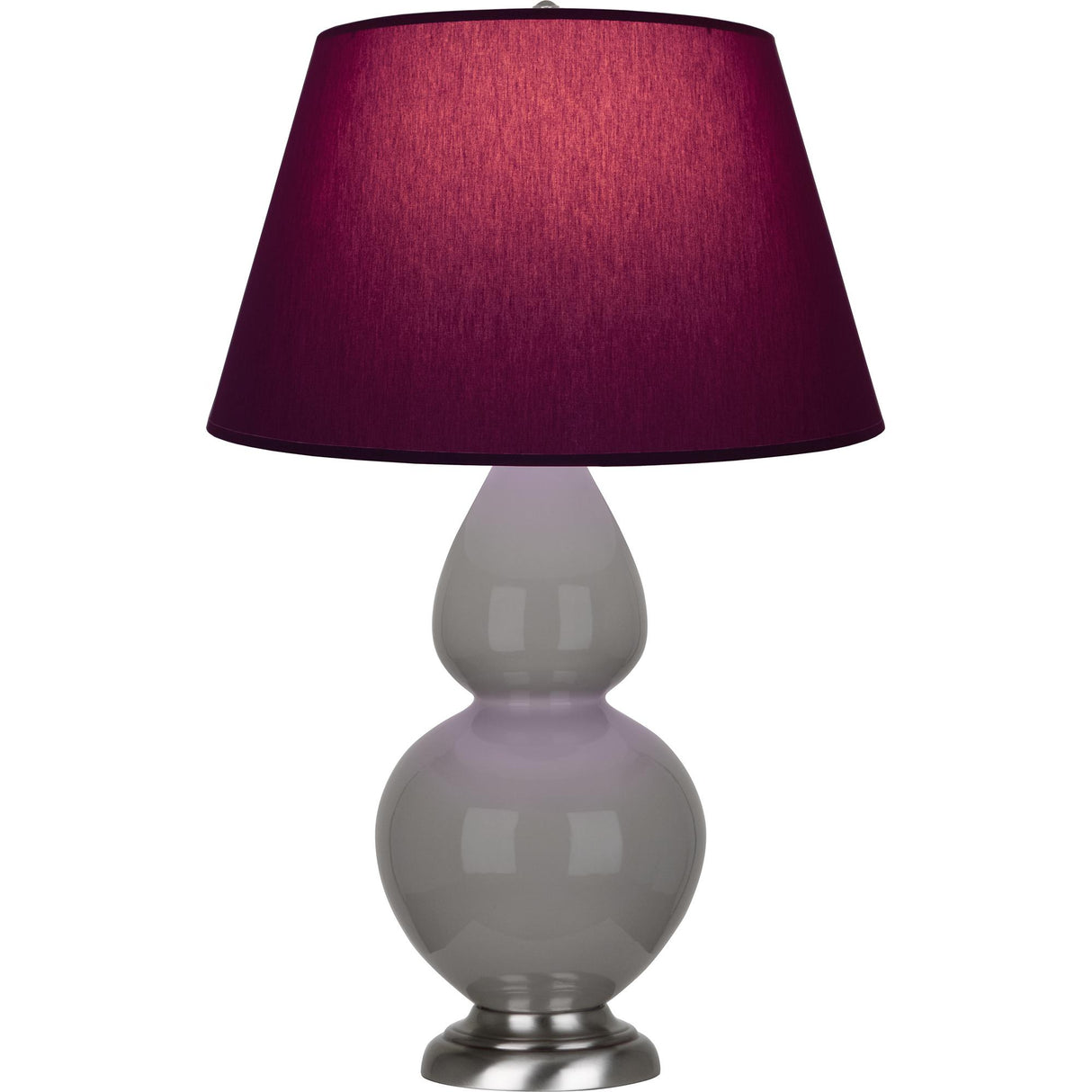 Robert Abbey (1750P) 9.5" x 31" DOUBLE GOURD TABLE LAMP