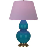 Robert Abbey (1751L) 9.5" x 31" DOUBLE GOURD TABLE LAMP