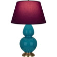 Robert Abbey (1751P) 9.5" x 31" DOUBLE GOURD TABLE LAMP