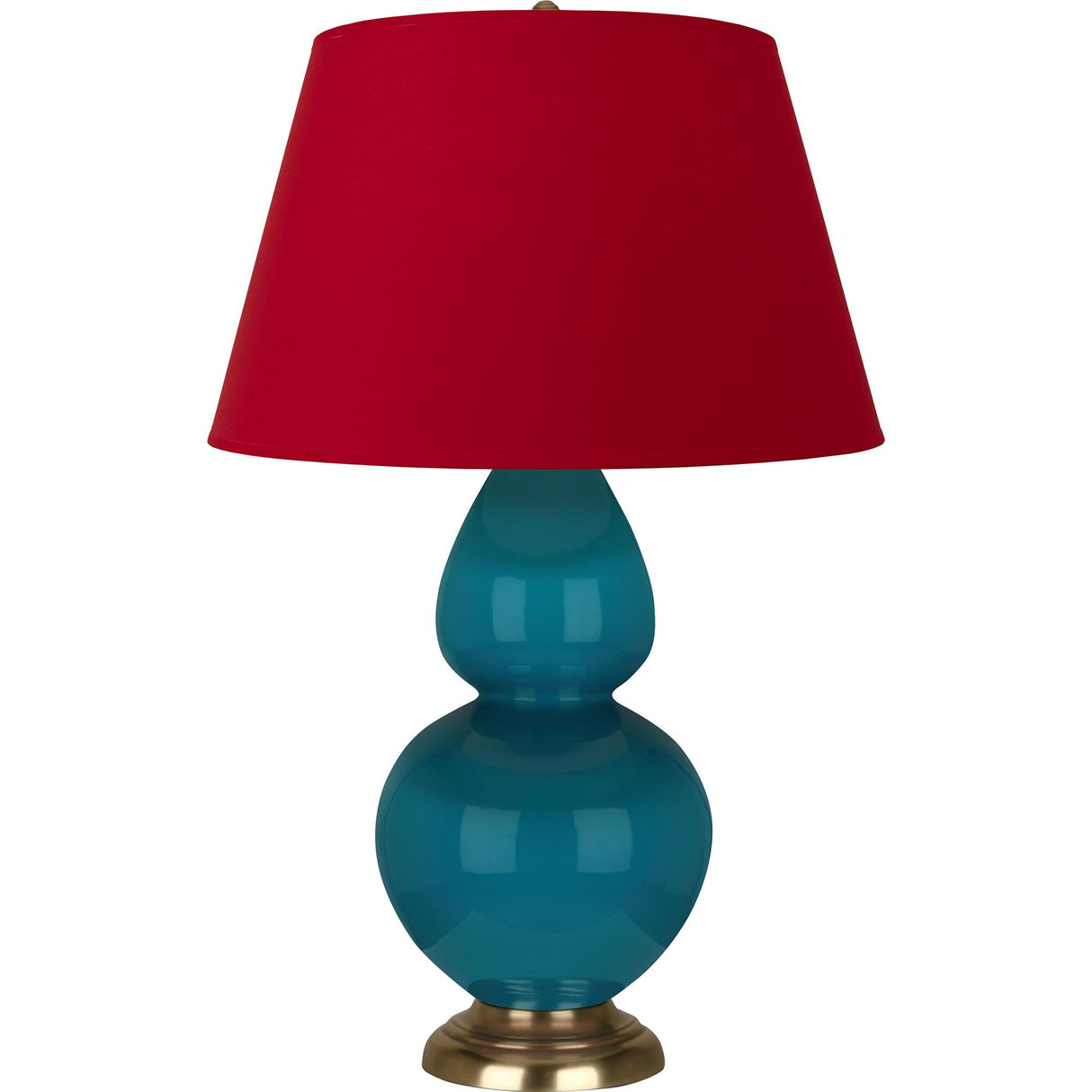 Robert Abbey (1751R) 9.5" x 31" DOUBLE GOURD TABLE LAMP