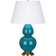 Robert Abbey (1751X) 9.5" x 31" DOUBLE GOURD TABLE LAMP