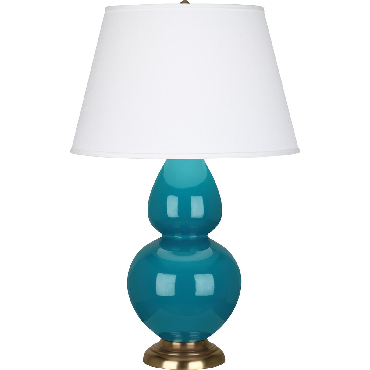 Robert Abbey (1751X) 9.5" x 31" DOUBLE GOURD TABLE LAMP