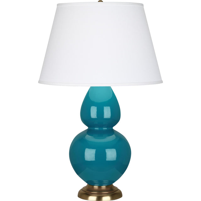 Robert Abbey (1751X) 9.5" x 31" DOUBLE GOURD TABLE LAMP