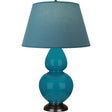 Robert Abbey (1752B) 9.5" x 31" DOUBLE GOURD TABLE LAMP