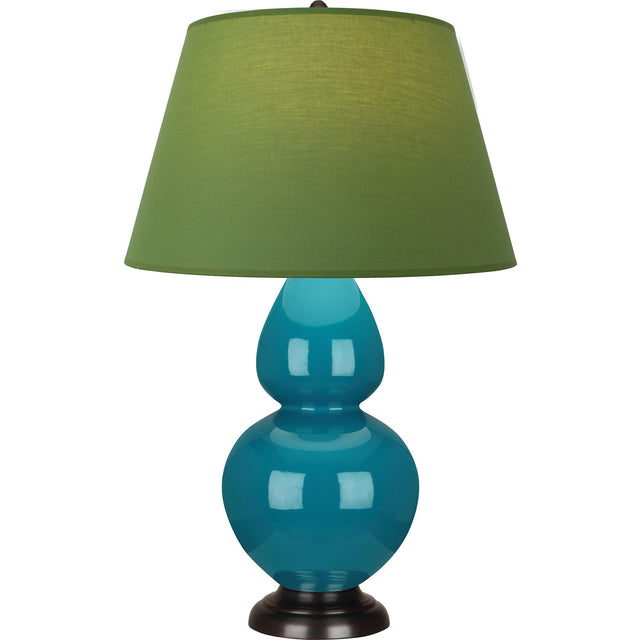 Robert Abbey (1752G) 9.5" x 31" DOUBLE GOURD TABLE LAMP